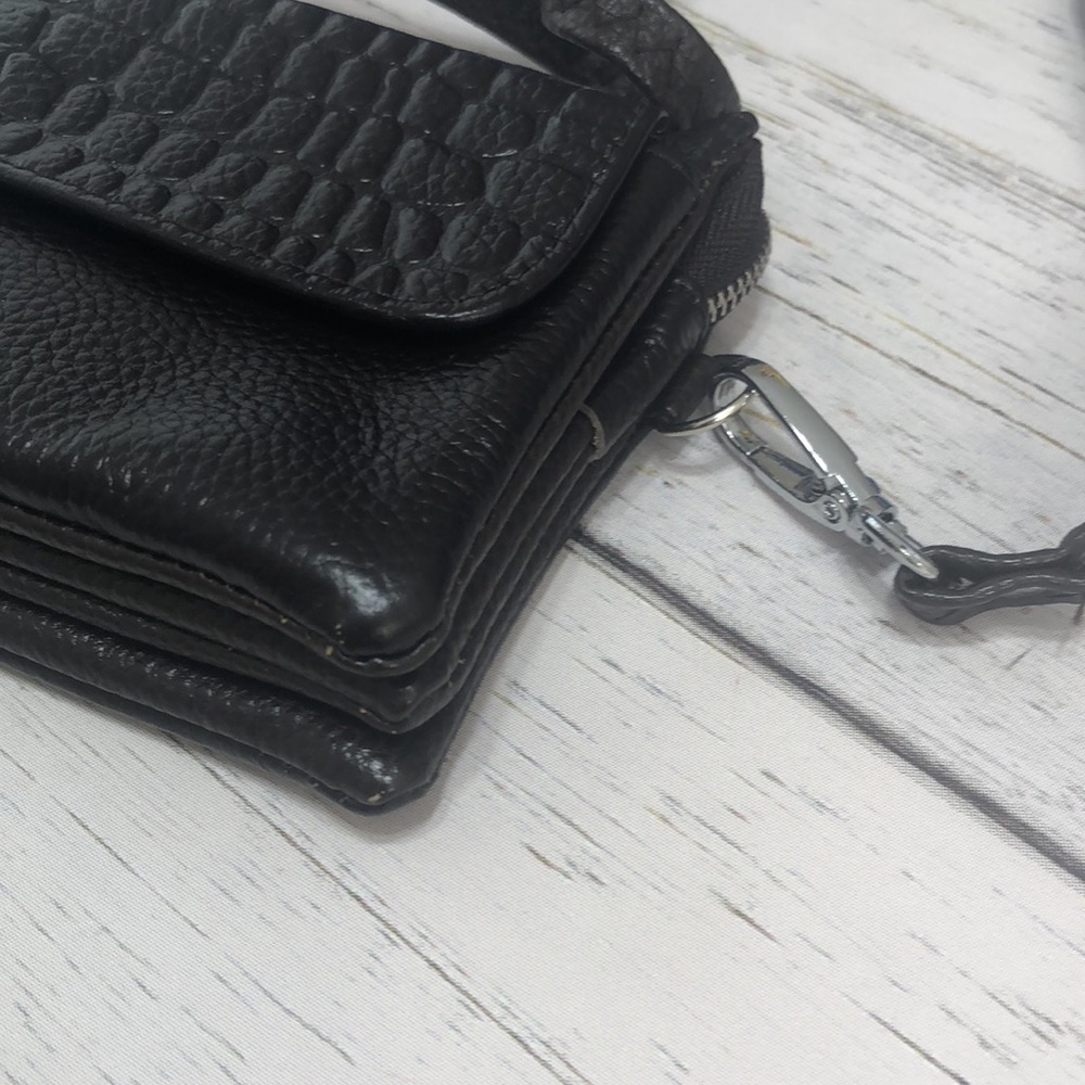 Like New Wristlet Mini Purse Brown Cross body - Picture 5 of 13